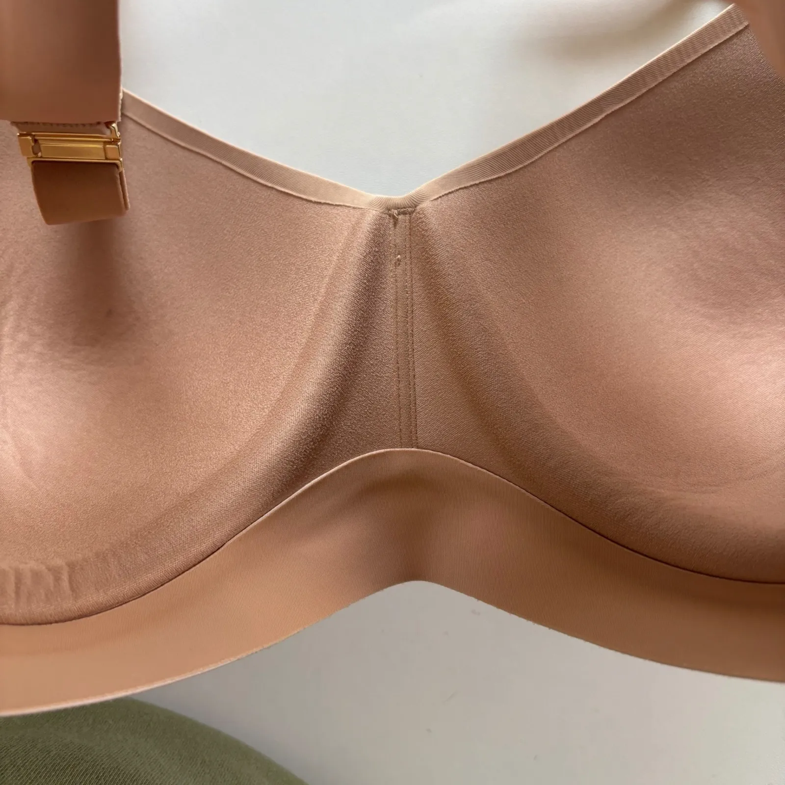 HONEYLOVE 38DDD(F) Seamless Comfort Wireless Bra Beige‎ Everyday Support Tan Size undefined - Image 4
