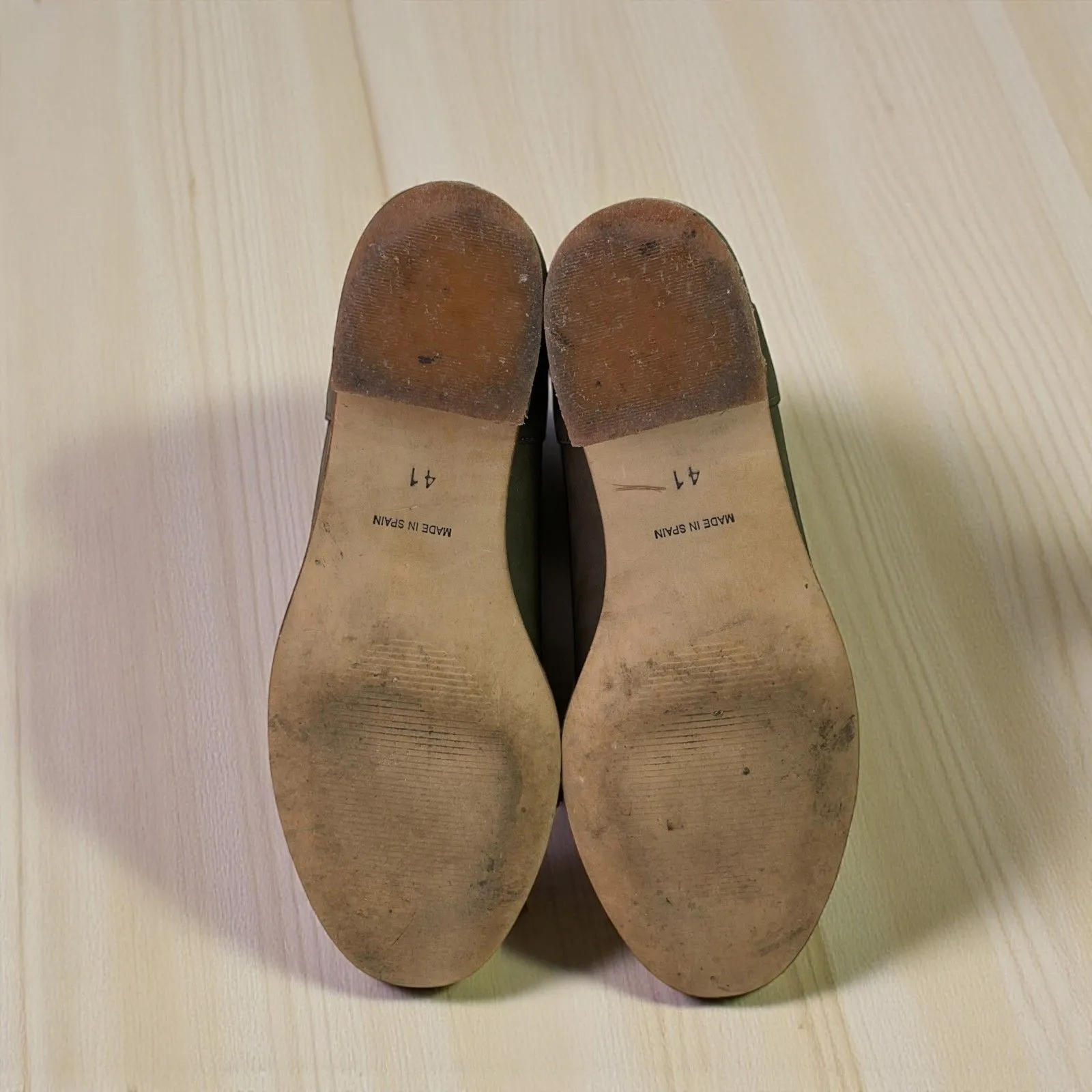 Topshop Suede Ankle Booties – Olive Gray - Image 8