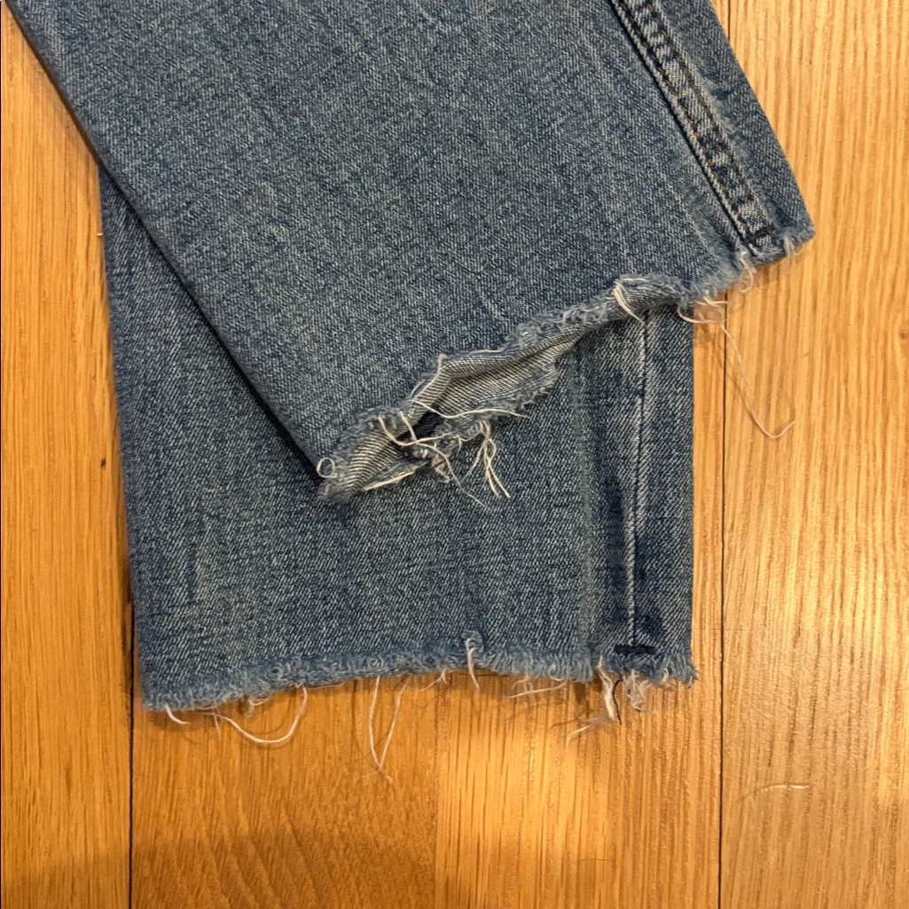 Abercrombie Jeans Curve Love Ankle Straight Ultra High Size 00 - Image 4