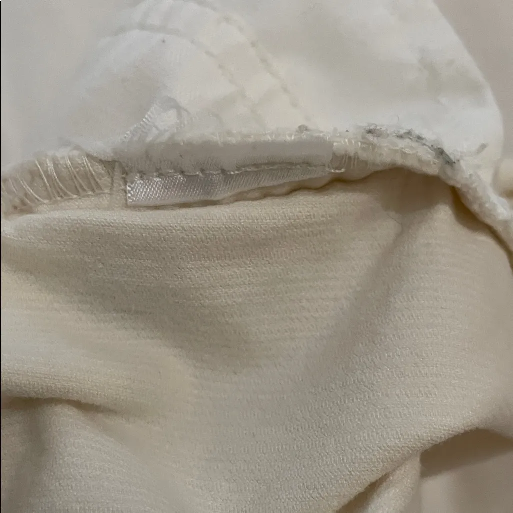 Talbots Creamy White Straight Leg Corduroy Pant Jeans Womens Size 8P Petite - Image 11