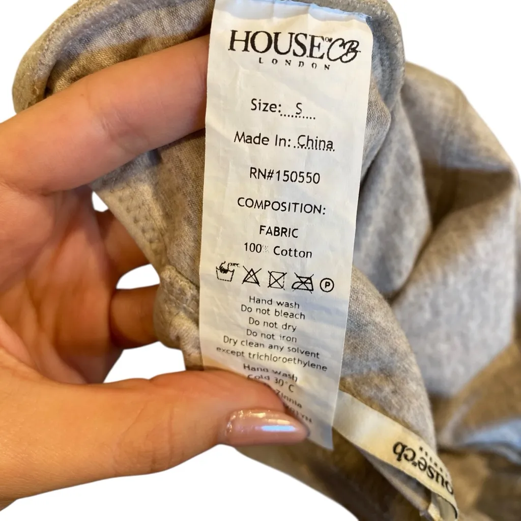 House of CB Zinnia Jumpsuit In Stone Marl Size Small - Image 9