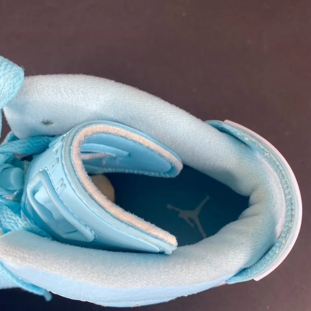 Air Jordan 6 Retro Pantone GG Still Blue Sneakers Size 5.5Y/Womens 7 - Image 8