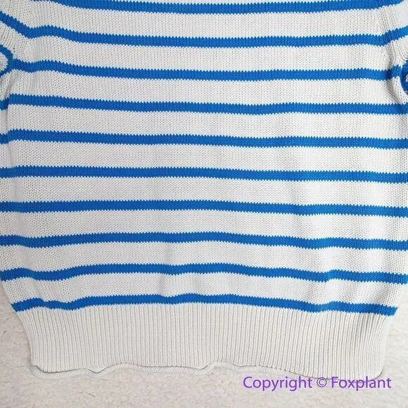 NEW‎ J. Crew New heritage Rollneck™ sweater in stripe, women size S - Image 13