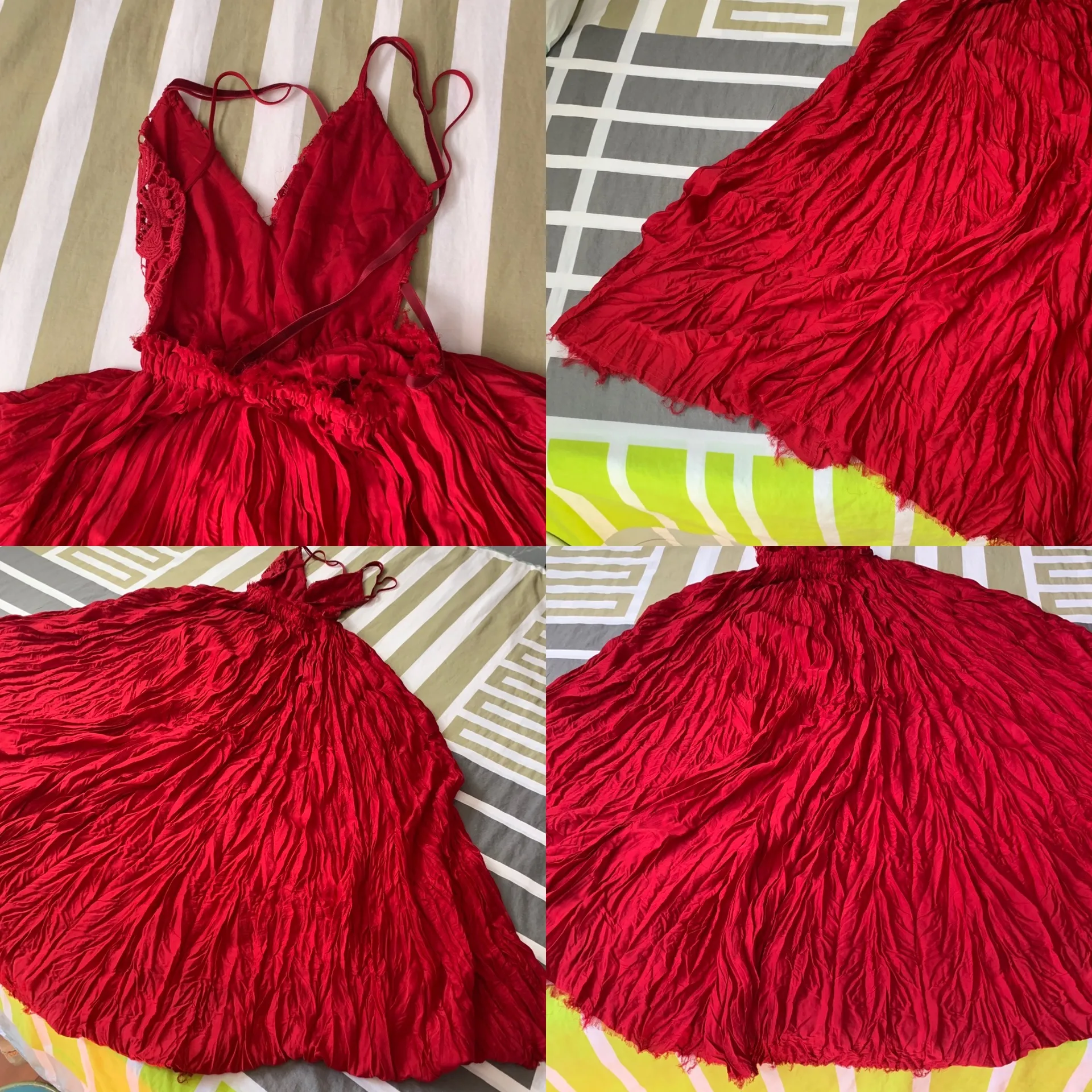 Maxi Red Dress - Image 9