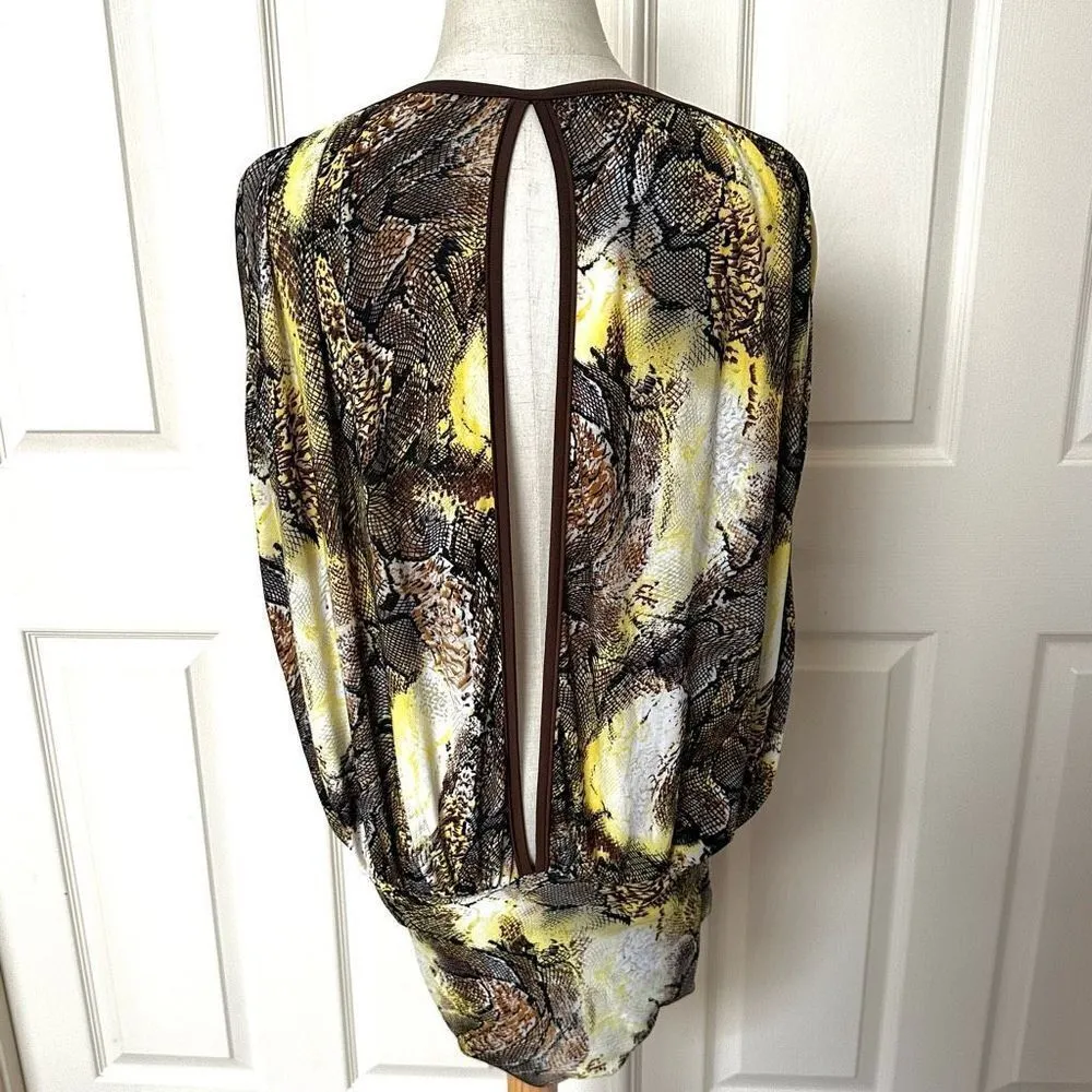 Savee laguna Golden Snake dress size Small NWT - Image 4