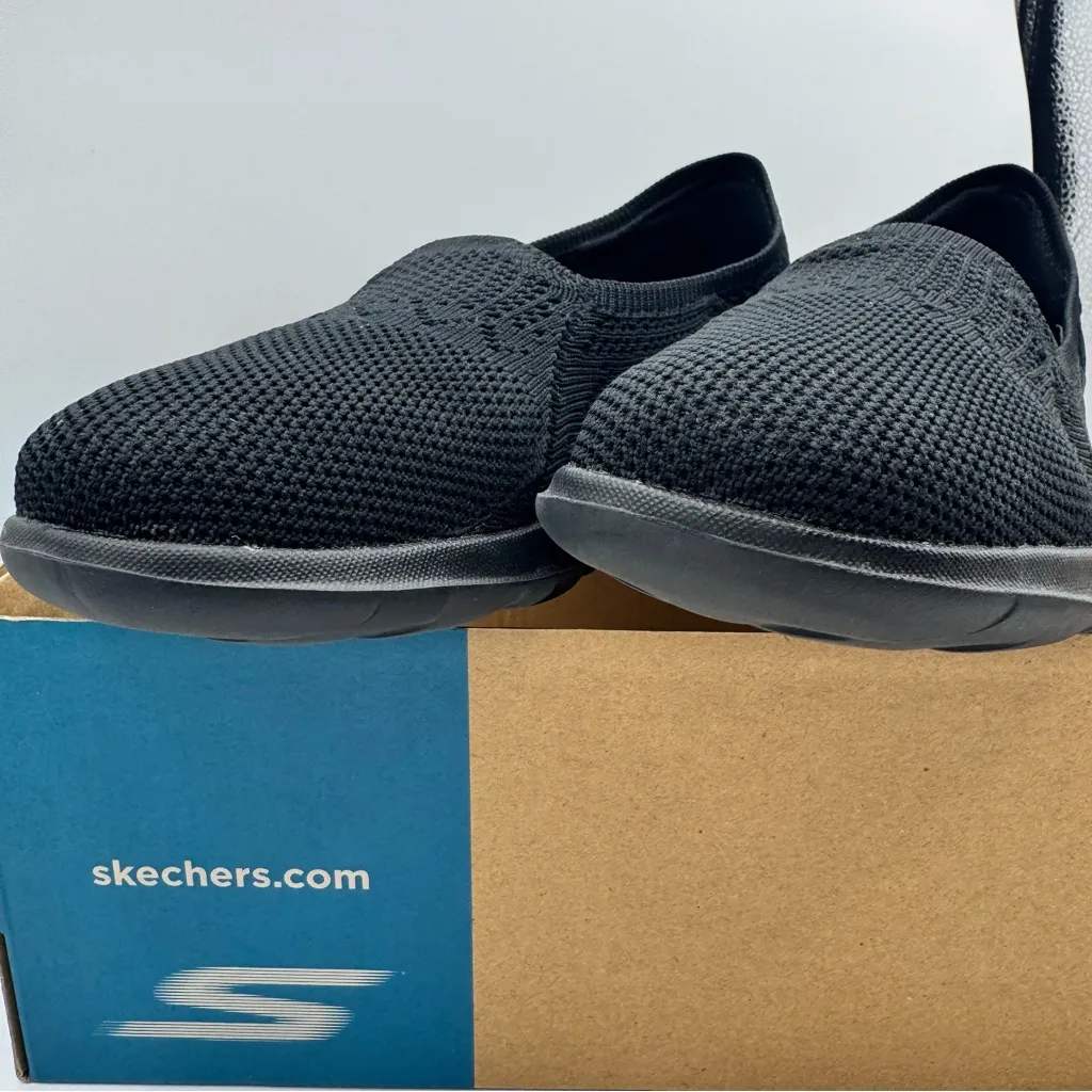 Skechers Knit Air Cooled Goga Mat Black 8 - Image 6