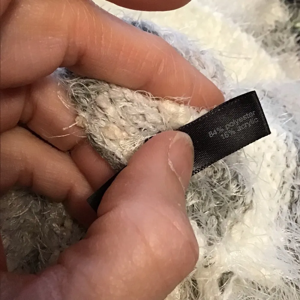 The Limited NWT Fuzzy Striped Sweater - Image 4