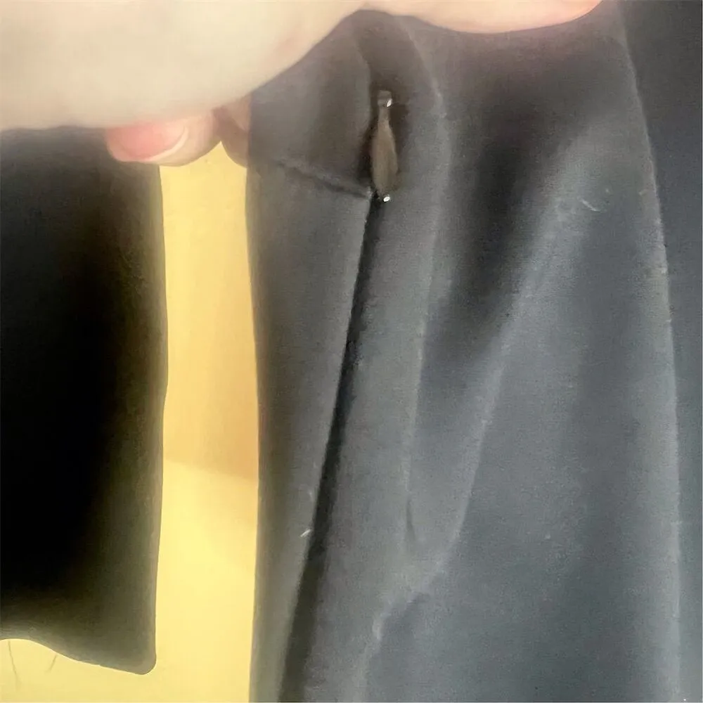 Patrizia Pepe Women's Classic Black Bell Sleeve Mini‎ Dress Size 38 US 8 Capsule - Image 7