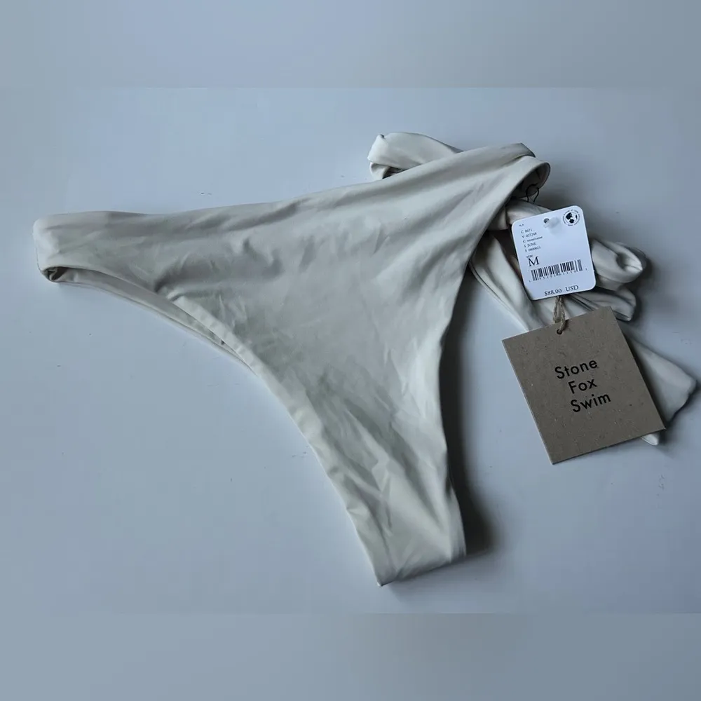 Stone Fox Swim x Free People Women’s June Bikini Bottoms Size M NWT - Image 3