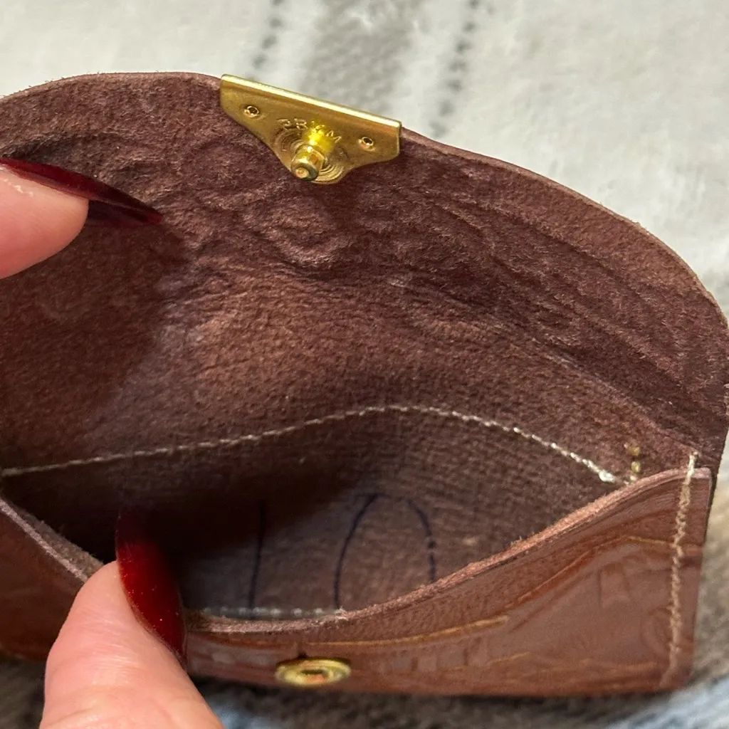 Handmade Leather Cardholder Wallet - Image 5