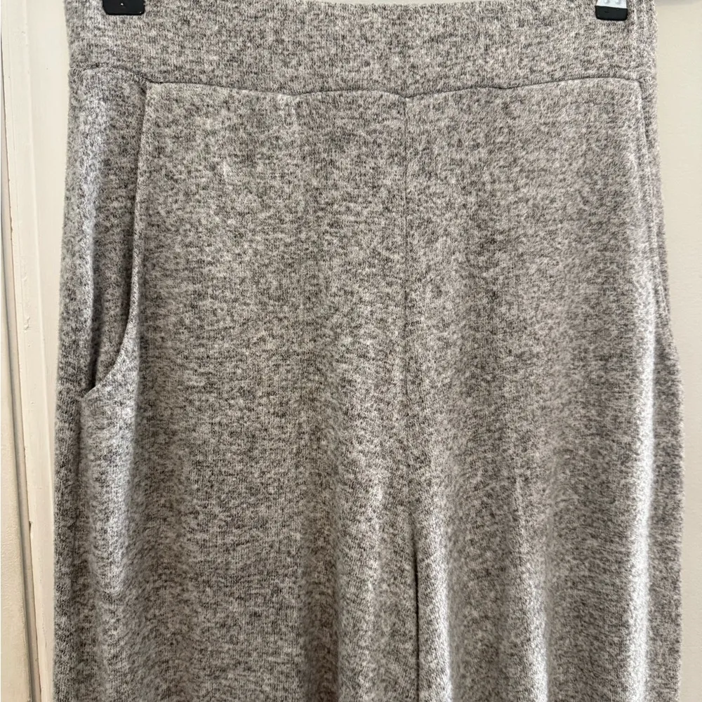 Free People Intimately Free Bunny Cuddle Jogger Tie Leg Heather Gray Boho - Image 9