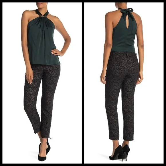 💕TRINA TURK💕 Aubree Circular Print Trousers 8 - Image 2