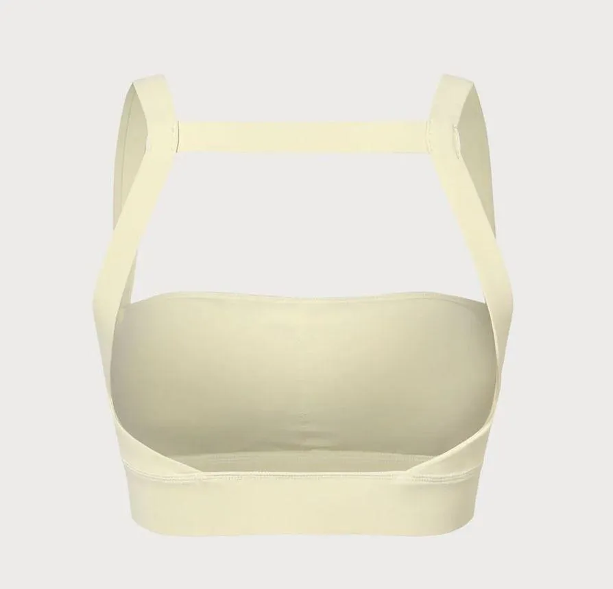 Berlook Square Neck Backless Sports Bra - Image 6