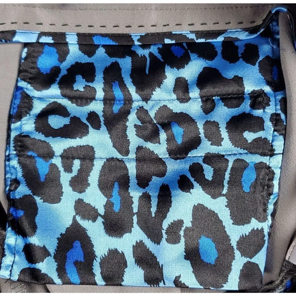 Vintage Spiegal Pants Size 14 Gray Wide Leg Flared Work Flowy Office 90s Y2k - Image 7