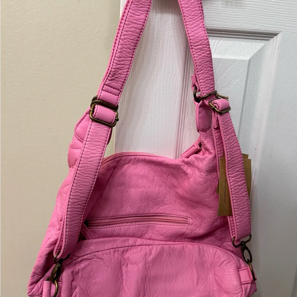 Stylish Pink Women's Bag/bookbag - Image 4