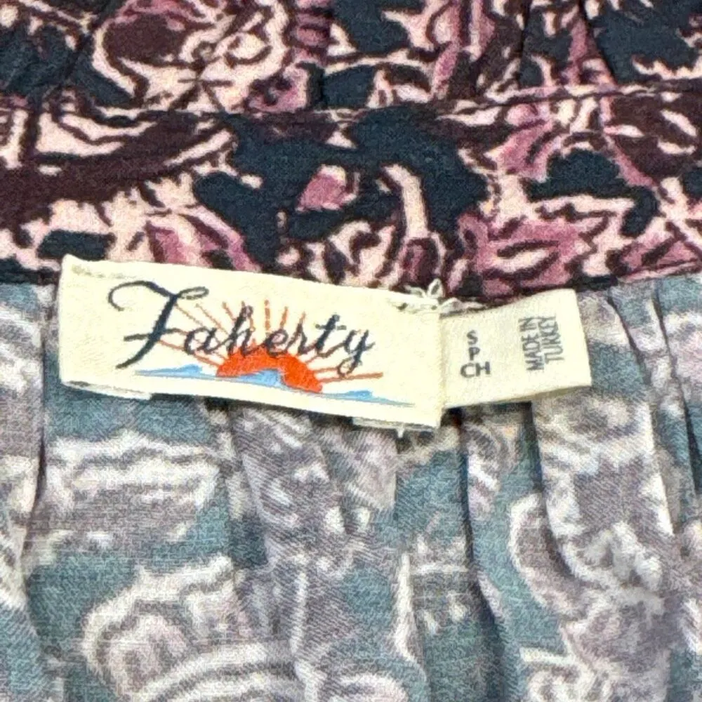 Faherty Portia Top size small petite - Image 3