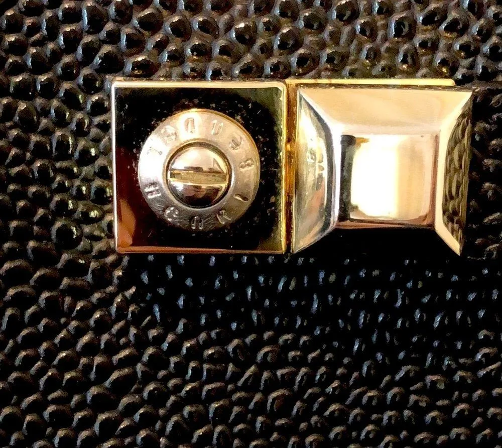 HENRI BENDEL CARLYLE Caviar Tumbled Black Leather Satchel Tote Crossbody - Image 12