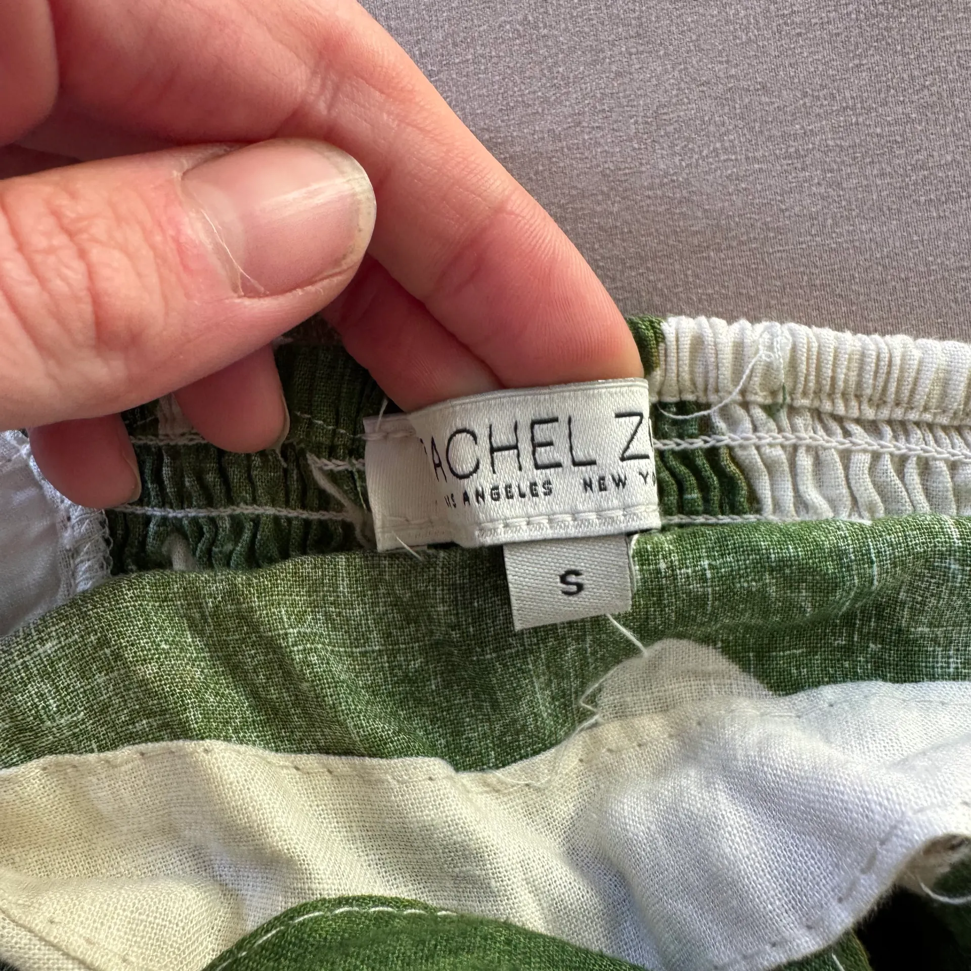 Tropical Linen Halter Top - Image 5