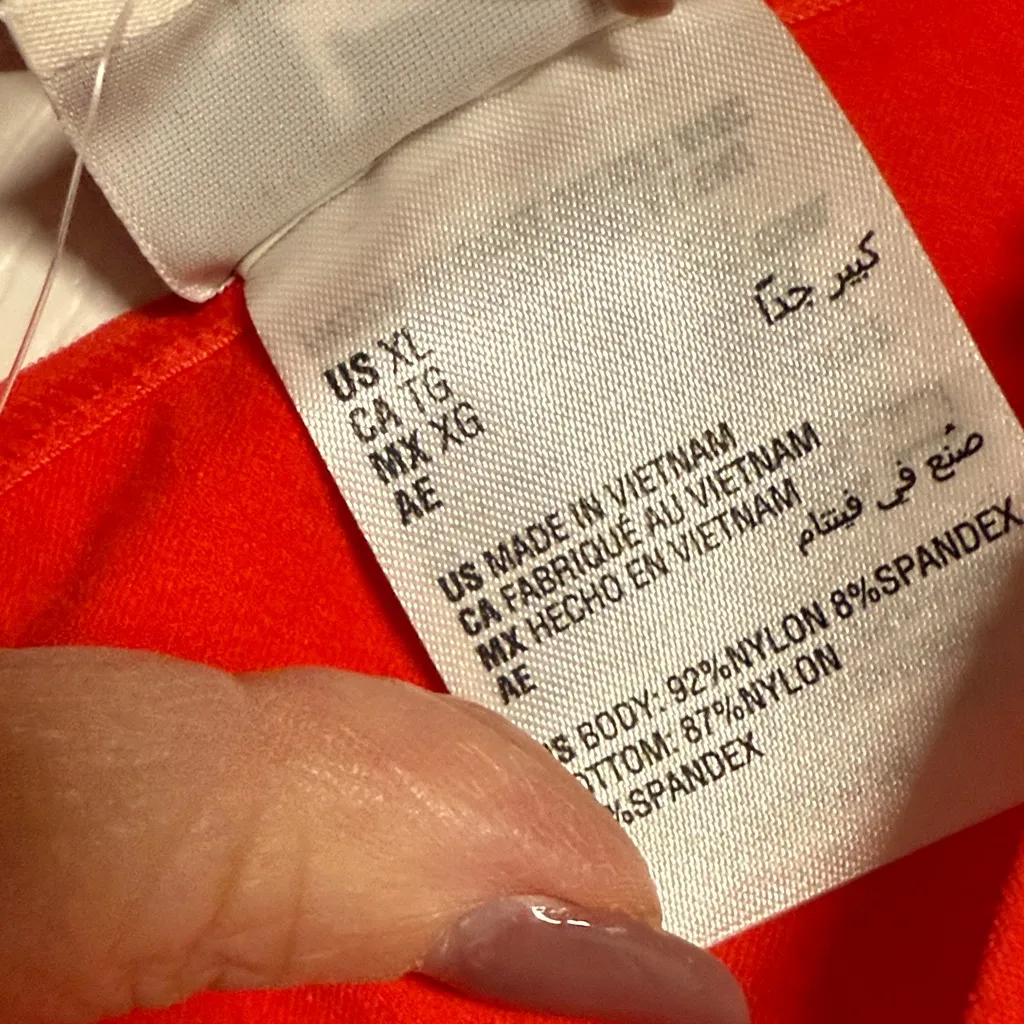 Jenni Vibrant Red Bralette Size XL - Image 7