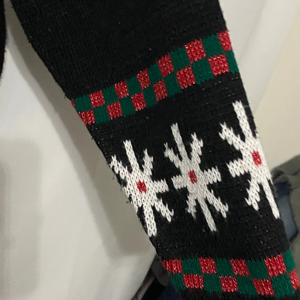 NUTCRACKER Festive HOLIDAY Cat Pattern Sweater - Image 7