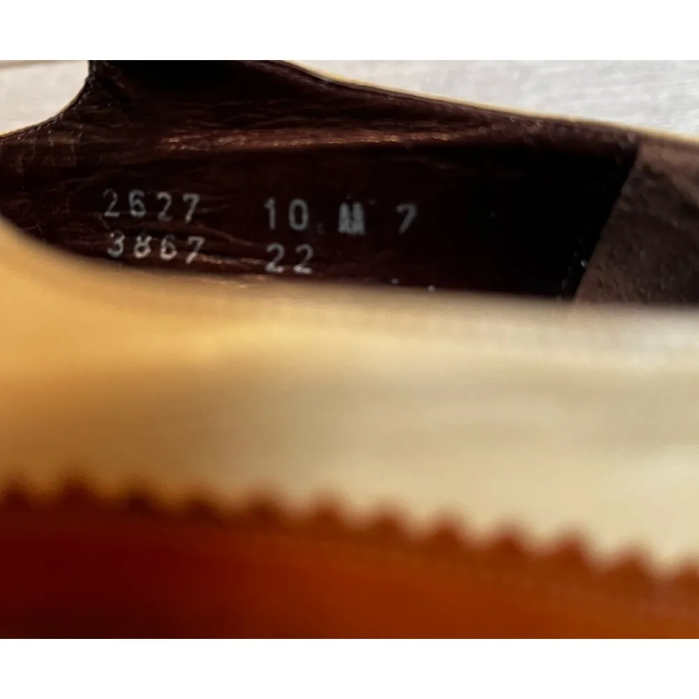 Dior Vintage Two Tone Wingtip Mary Jane Pumps - Image 11