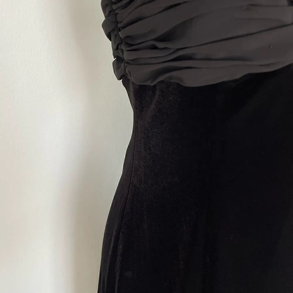 NWT American Living by Ralph Lauren Velvet Chiffon Dress - 8 - Image 11