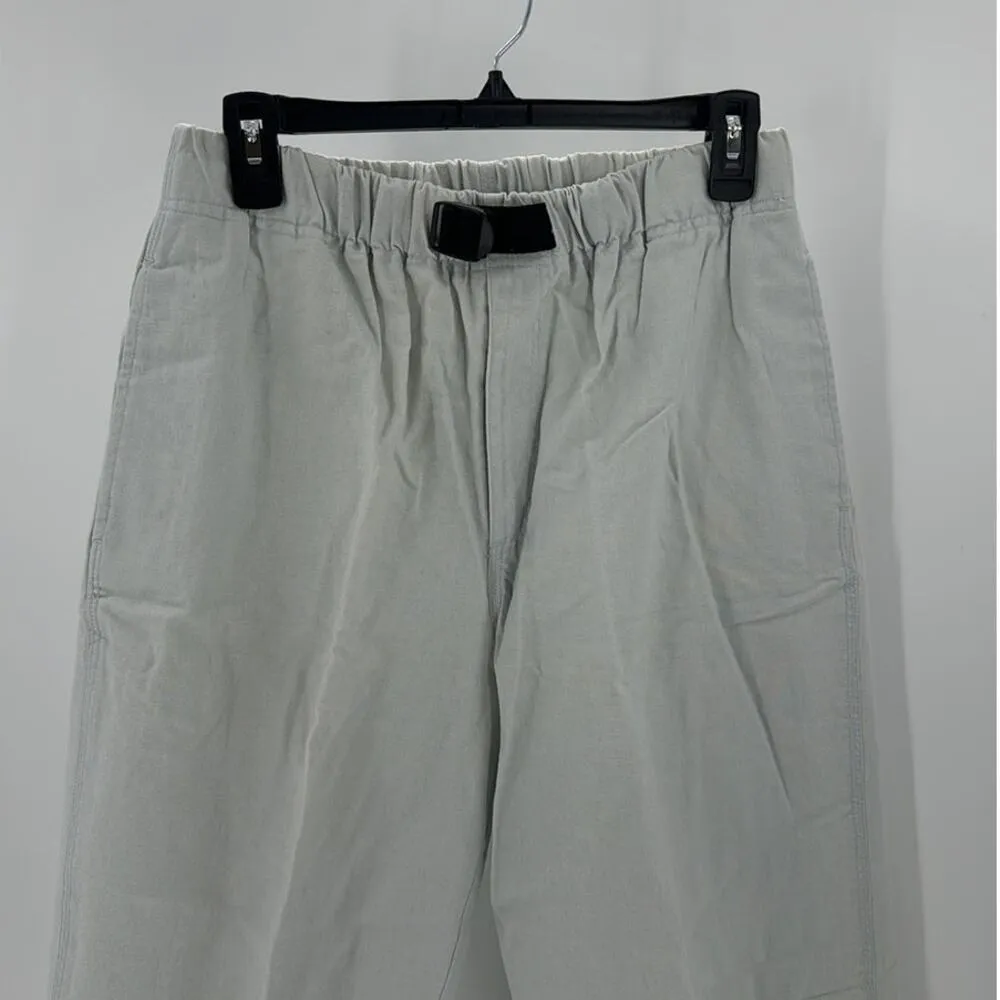 Vintage Gitano cotton belted khaki pants 80s minimalist lagenlook bohemian Size M - Image 3