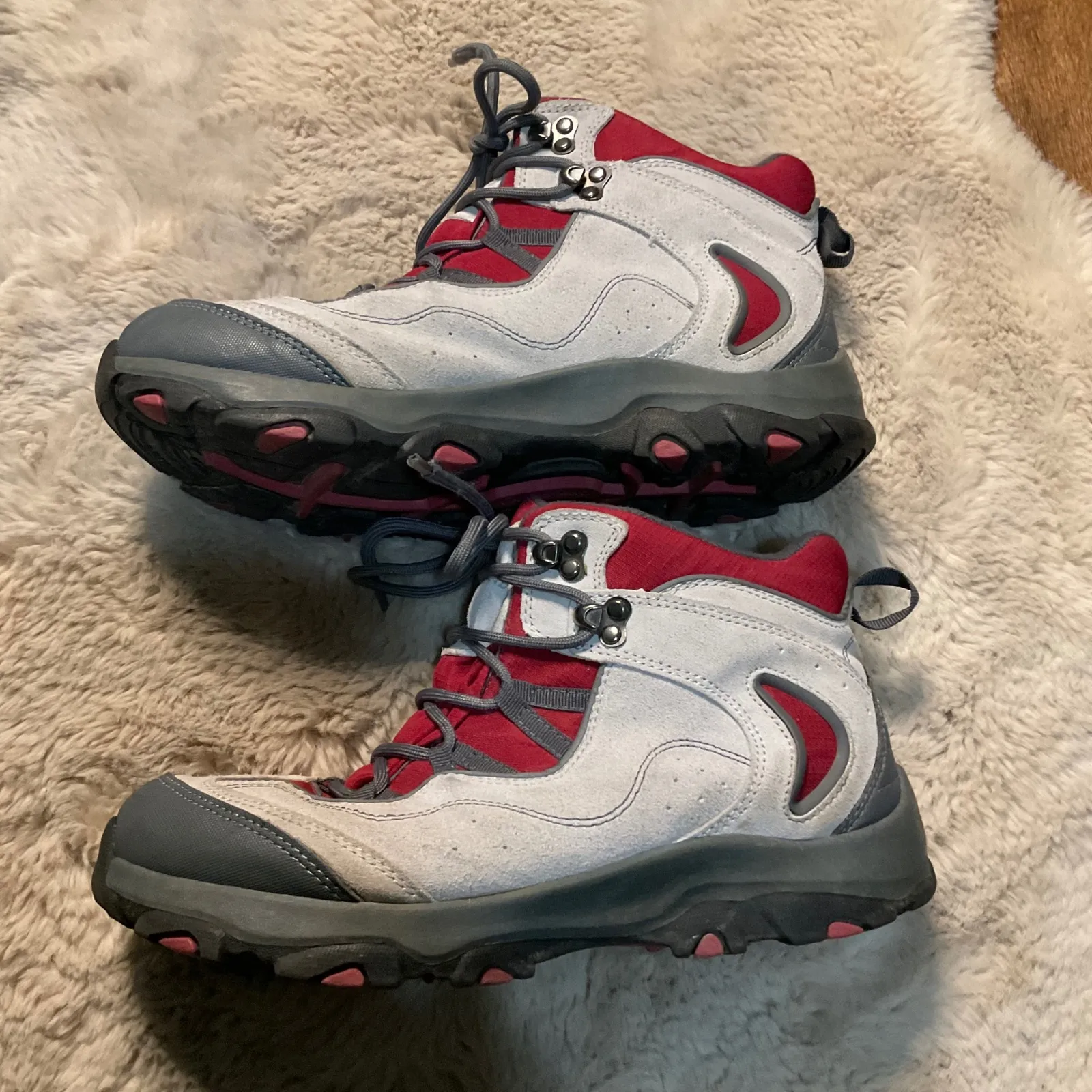 Lands‎ End Hiking Boots Lace Up Size 10 394047 Gray Ankle Womens - Image 4