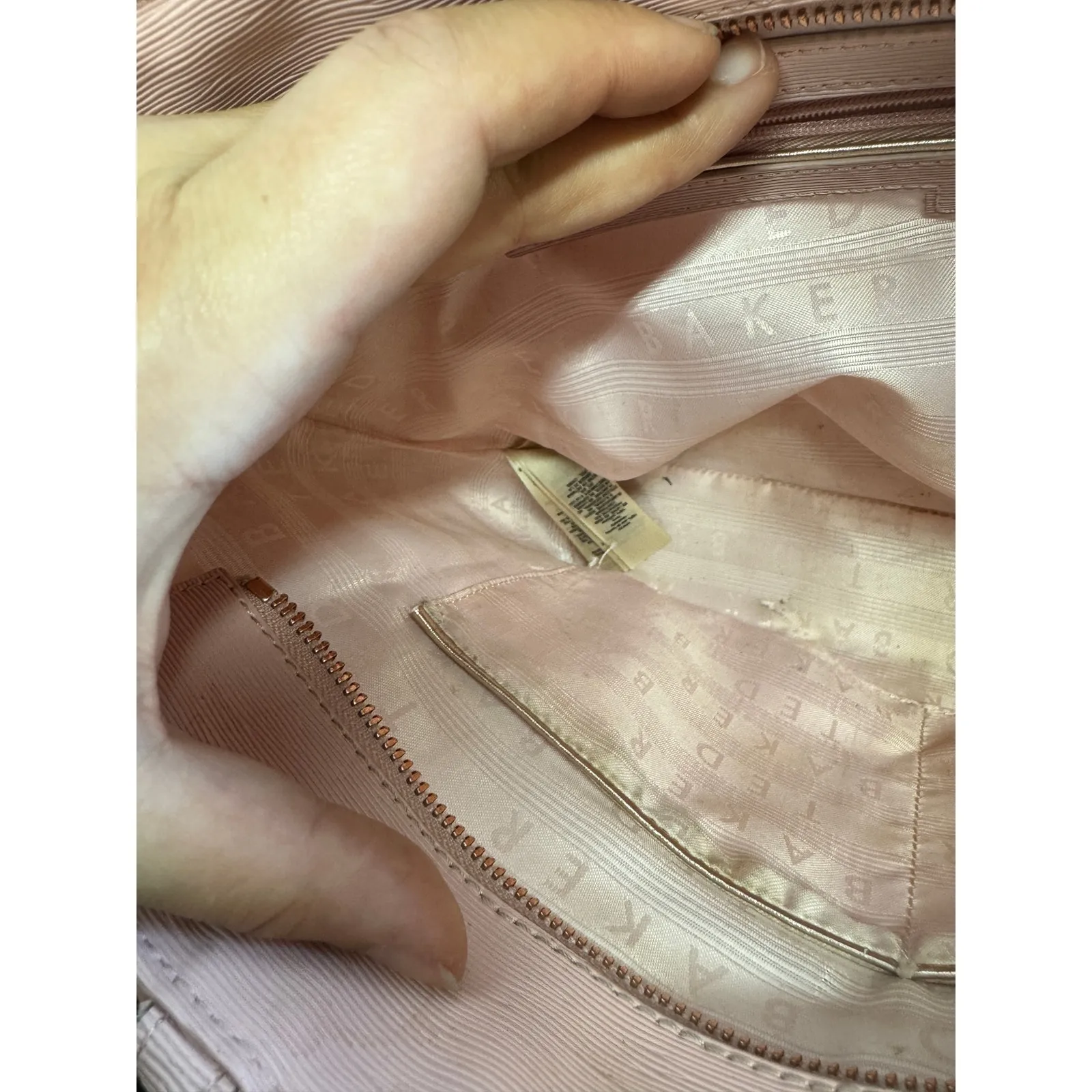 Ted Baker Purse Womens Pink Deannah Bow Leather Tote Shopper Hand Bag‎ - Image 12