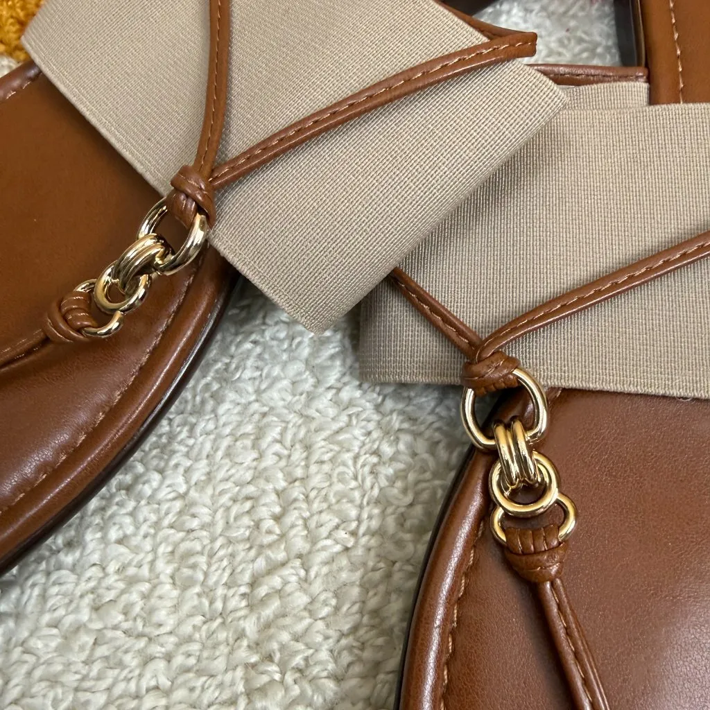 Italian Shoemakers Selah Thong Neutral/Tan Sandal - Size - Women's 9.5 - Image 5