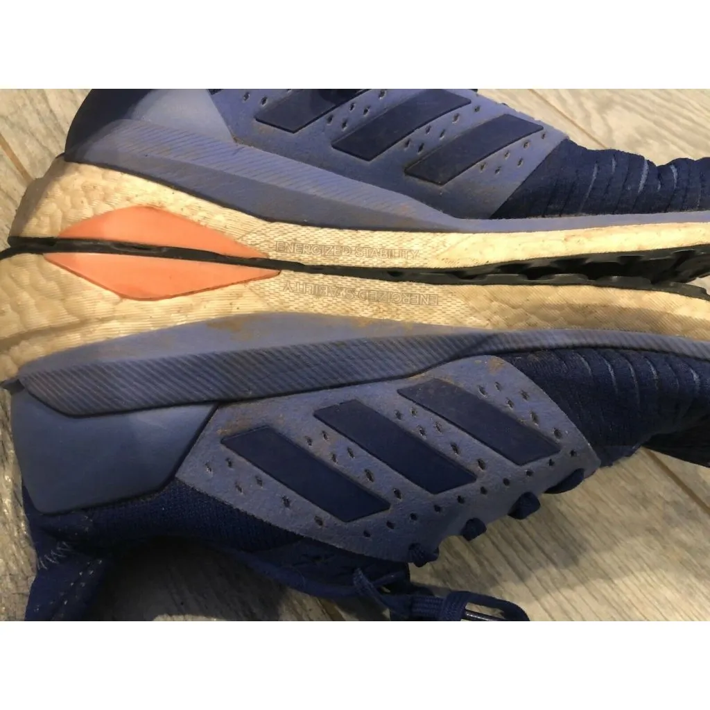 Adidas Shoes size 9.5 Purple SolarGlide‎ ST Running Sneakers Athletic Womens - Image 4