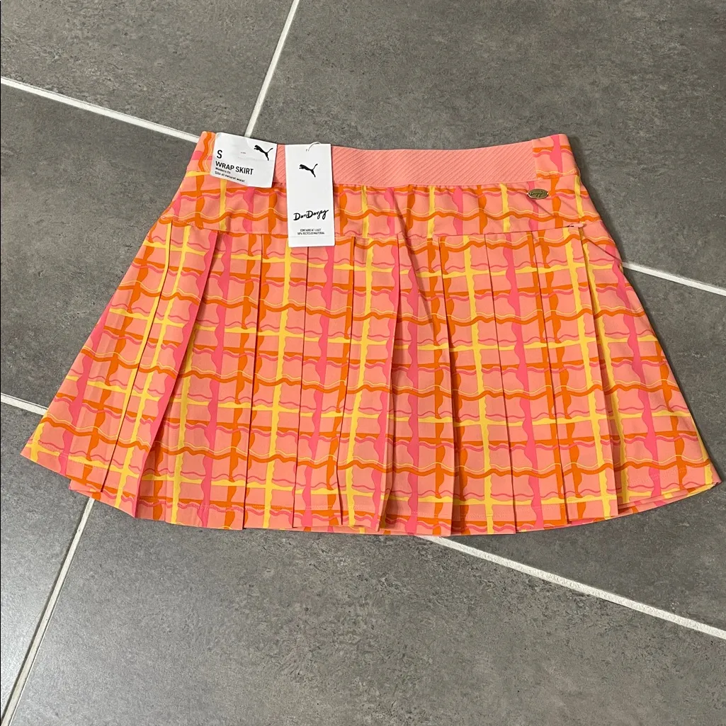 PUMA X Dani Dazey 14" Golf Wrap Skort size Small - Image 3