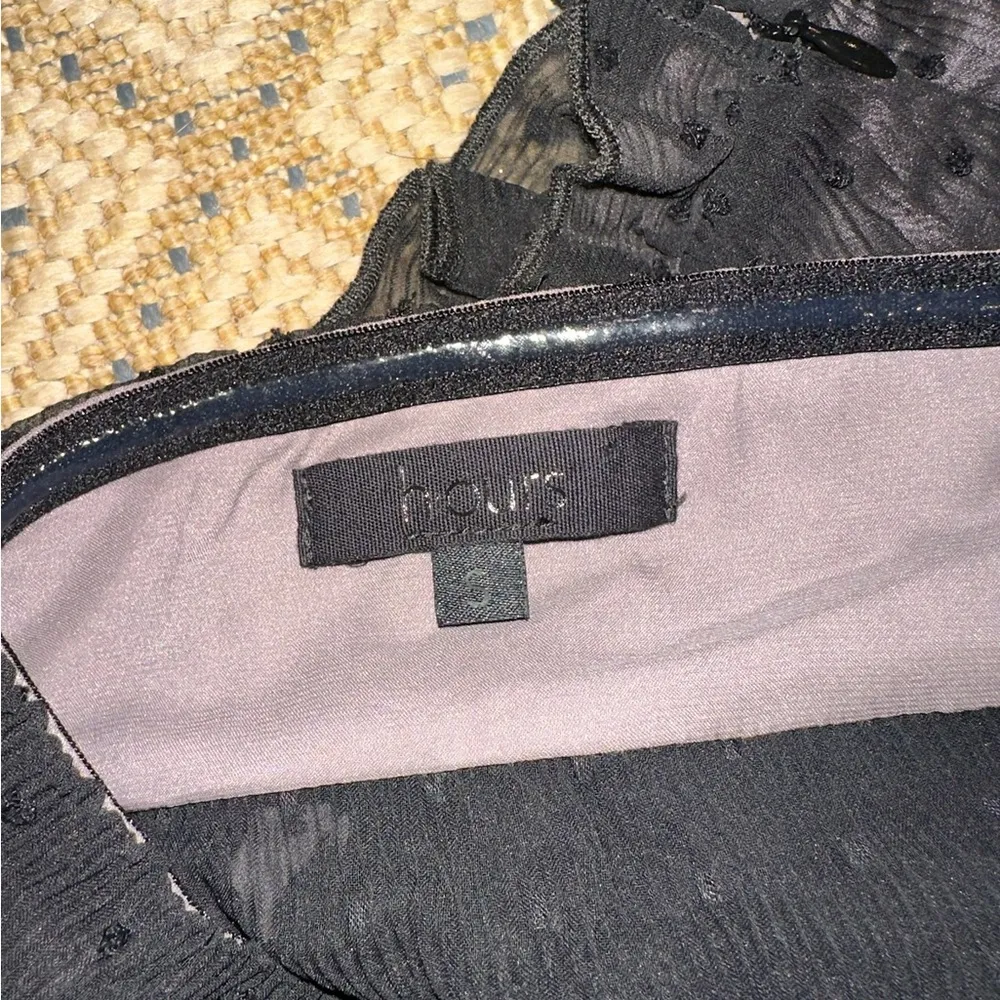 REVOLVE- HOURS MINI BLACK TUBE CROP TOP SIZE SMALL - Image 3