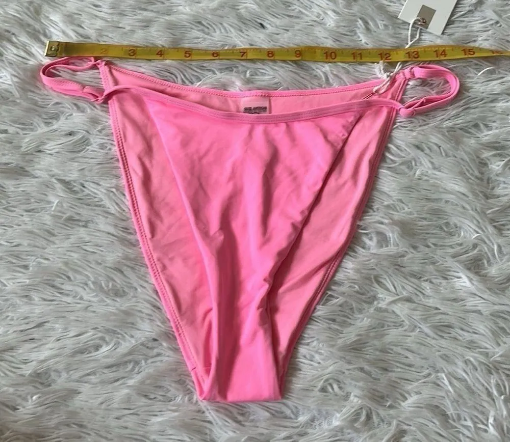 NEW GOOD AMERICAN Perfect Fit Bikini Bottom in Sugar Pink002 size XL - Image 4