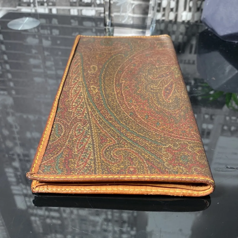 Authentic Etro Leather Wallet - Image 10