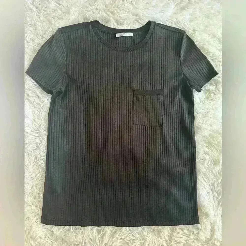 Black shirt Zara size S (C4) - Image 5