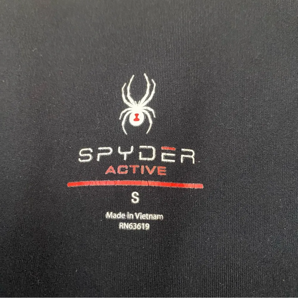 Spyder Active black leggings w/ side pockets - Image 6