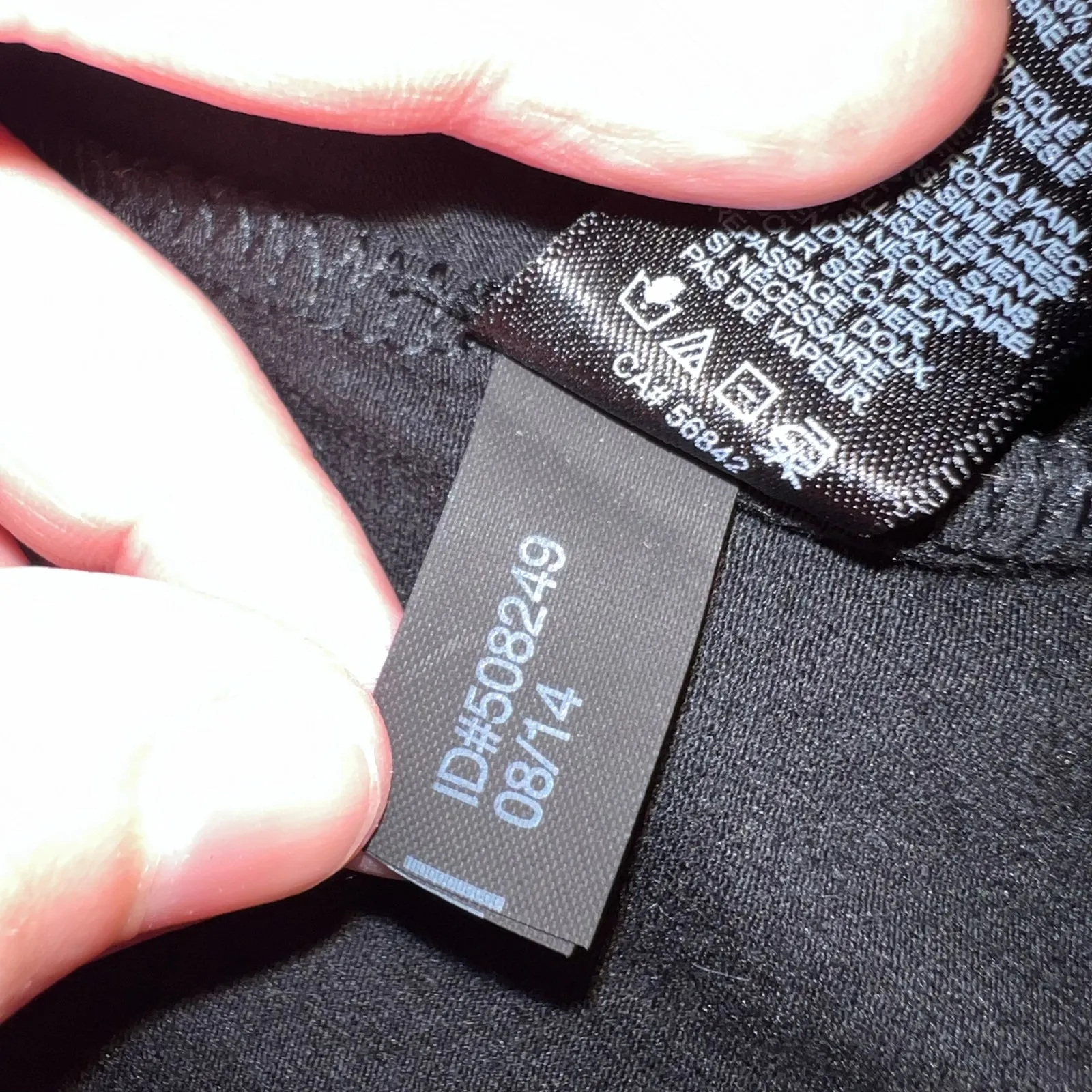 Express Womens Party Dress Fit & Flare Sheer Lace Bodice Back Black Large - Image 11