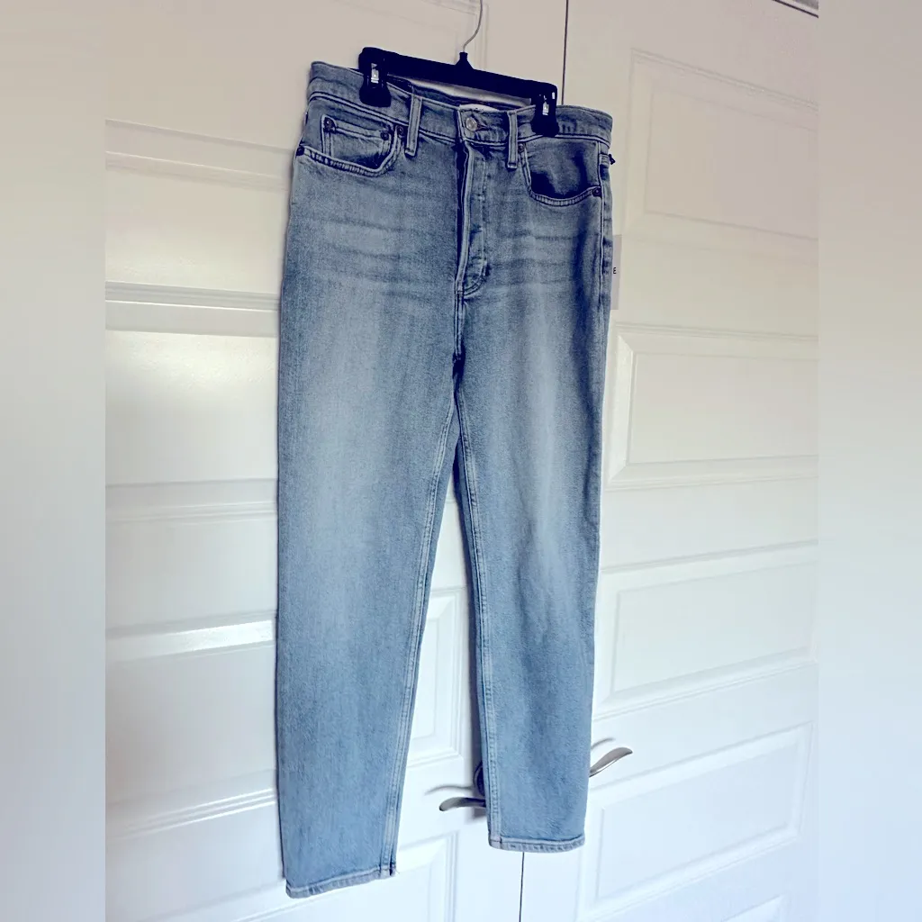 RE/DONE 90s High‎ Rise Ankle Crop- NWT 28 - Image 7