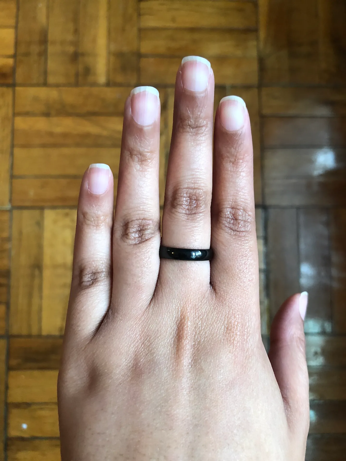 Black Titanium Ring - Image 2