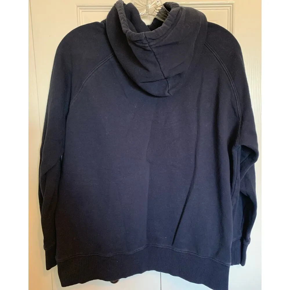 The North Face half dome hoodie navy blue size large women's - Image 3