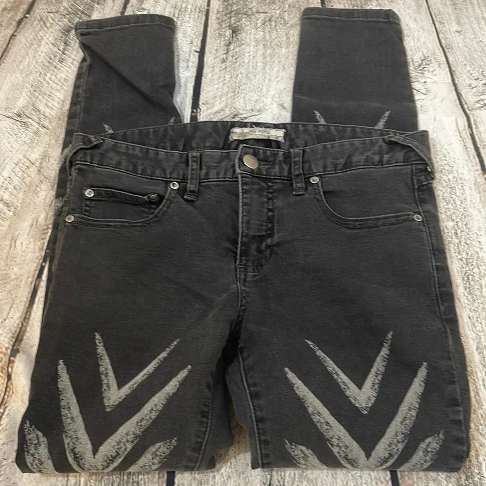 Free People black tribal pants 27 - Image 4