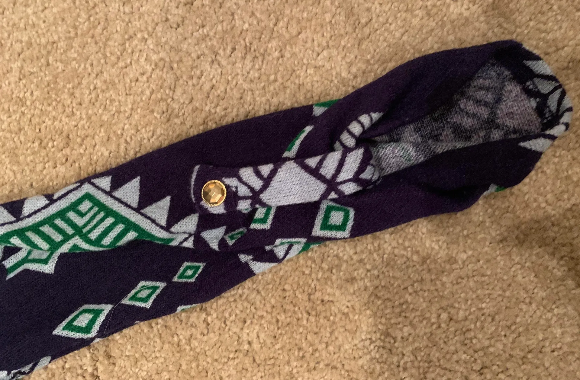 Francesca's  Fit Flare Patterned Dress - Image 4