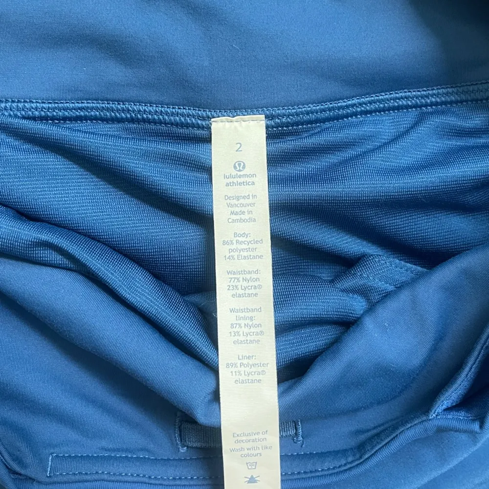 Royal Blue Women's Lululemon Athletic Shorts - Image 5