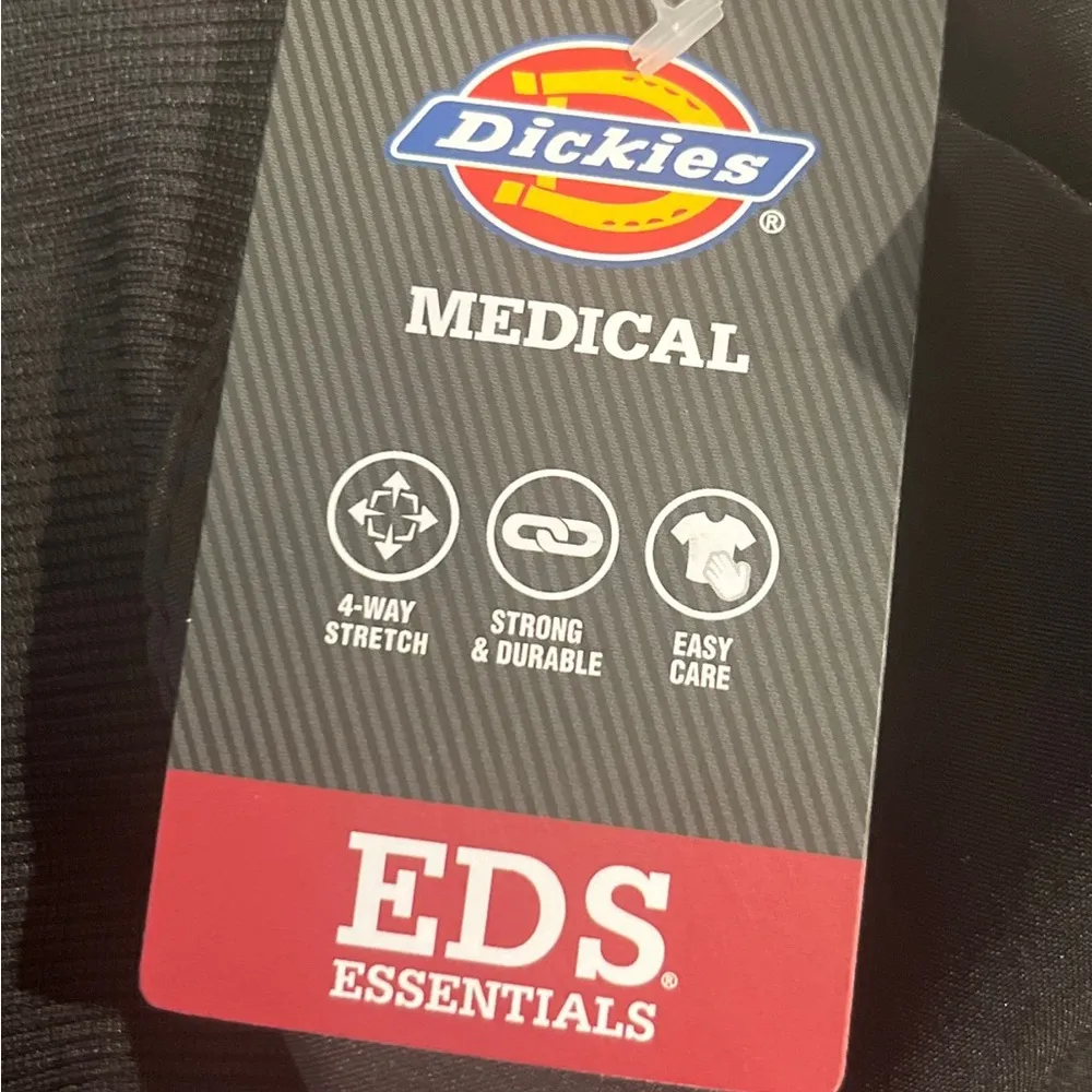 NWT Dickies Medical EDS Essentials Pull On Scrub Pant DK005P BAPS 2XL Black - Image 7
