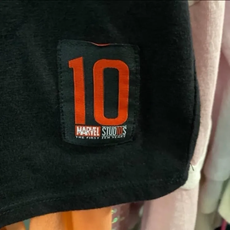 Disney parks marvel reversible sequin avengers hidden faces 10 year t-shirt - Image 3