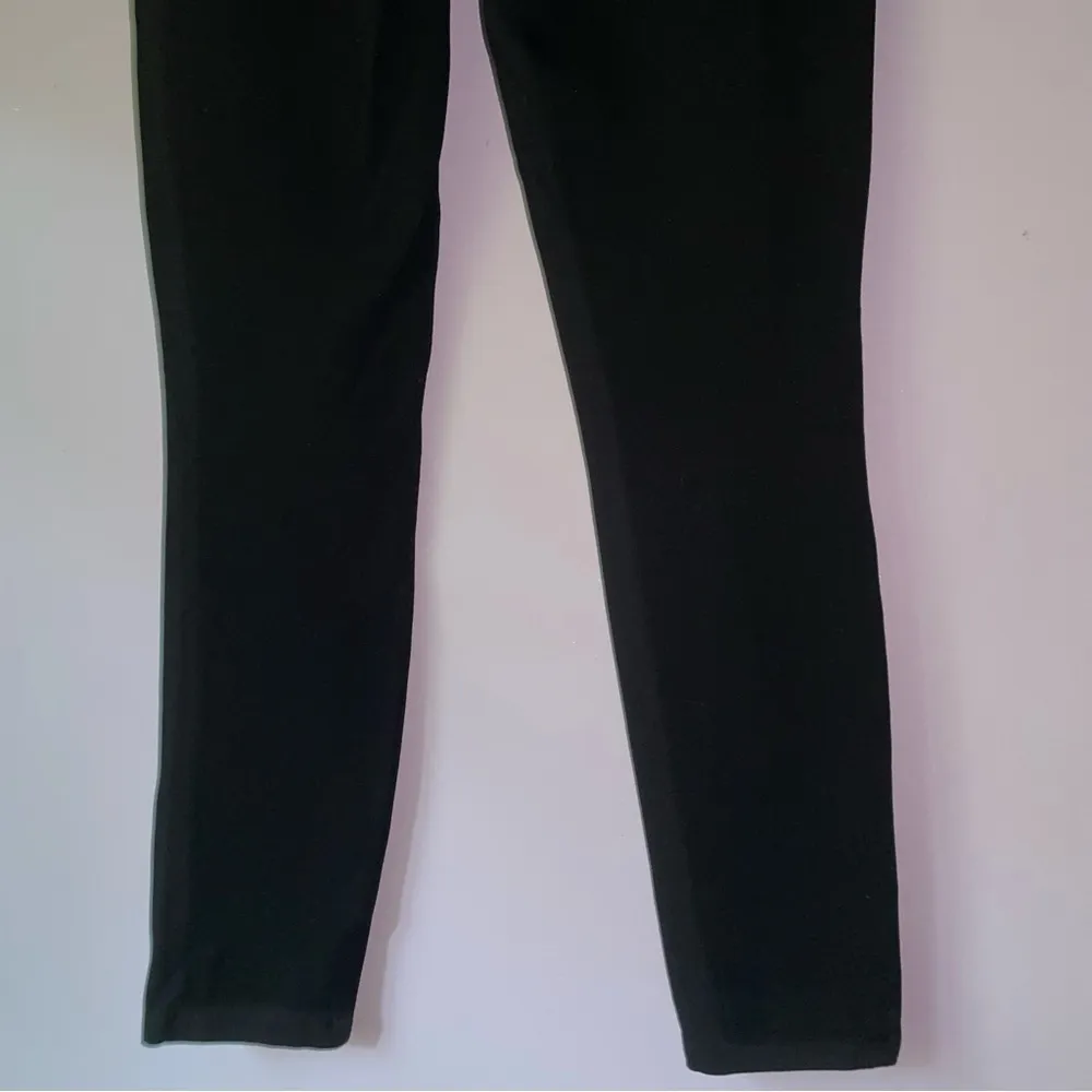 Spanx Size 27 The Slim-X Ponte Super Skinny Black Pants Office Career Minimalist - Image 6