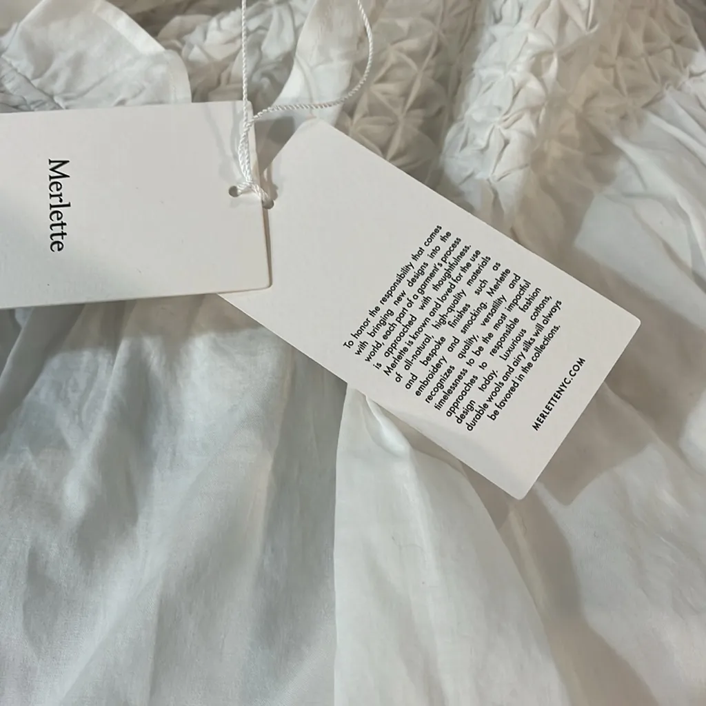 Merlette Majorelle Hand Smocked Blouse - Image 11