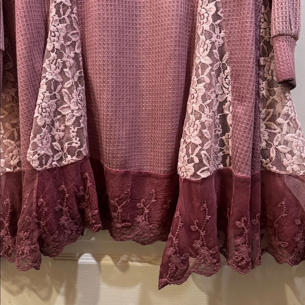 INDIGO THREAD CO. MAUVE COLOR WAFFLE - Image 7