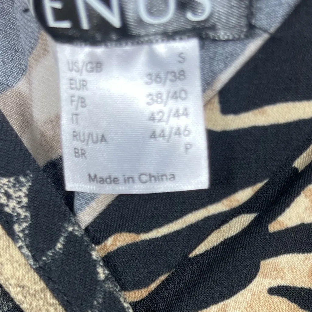 VENUS Leopard print dress Women’s Size S - Image 4